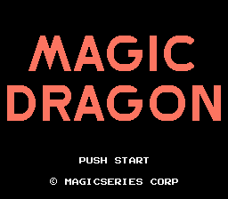 Magic Dragon Title Screen